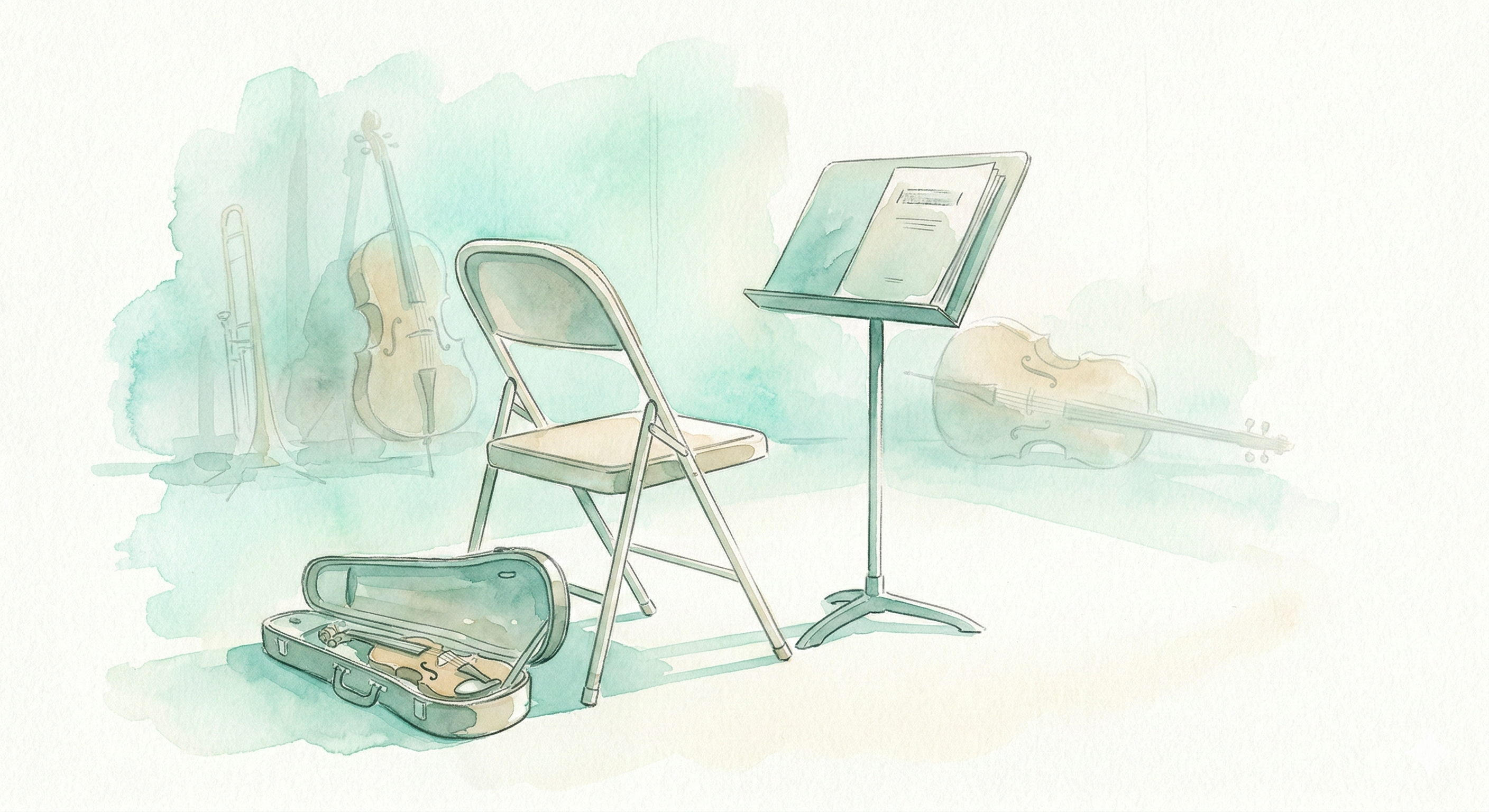 Why students quit band and orchestra - research illustration